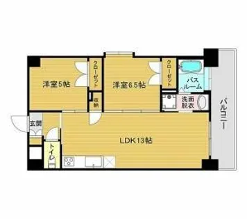 ORIENT BLD No.88【2階】の間取り