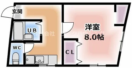 ヴィラナリー大和田【2階】の間取り