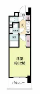 セレニテ心斎橋グランデ【2階】の間取り