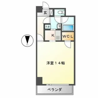 Conde葵一丁目(コンデアオイ)【2階】の間取り