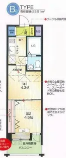 No.51 ORIENTBLD【4階】の間取り