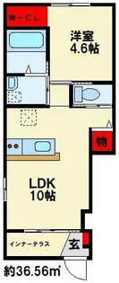 OLIVEⅡ【1階】の間取り