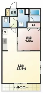 レグルス【2階】の間取り