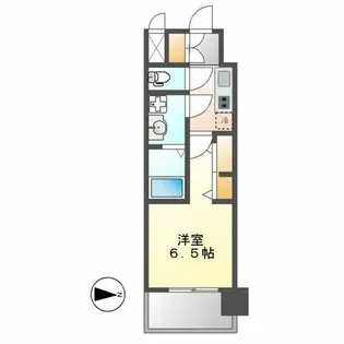 CREST TAPP平安通【5階】の間取り