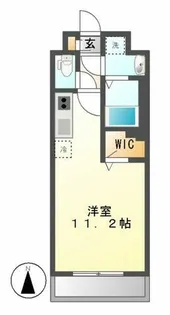 ルクール金山【602号室】の間取り