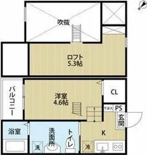 LE COCON【1階】の間取り