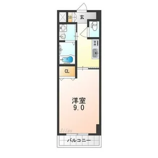 サザンクレスト堺【2階】の間取り