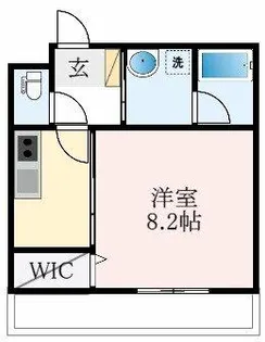 アリーバ古室【3階】の間取り