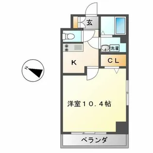 サクシードMt.1金山【1階】の間取り