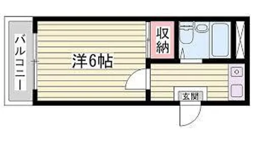リゾティ北条【310号室】の間取り