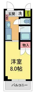 サファイアコート西北【303号室】の間取り