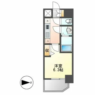 MAXIV東別院【4階】の間取り