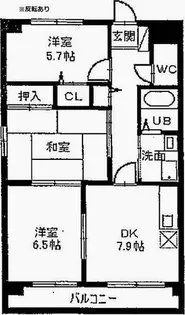 ル クオーレ【402号室】の間取り