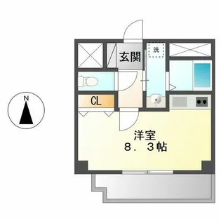 荒畑ハイツ【2階】の間取り