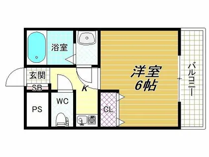 MAISON DE ANGE【2階】の間取り