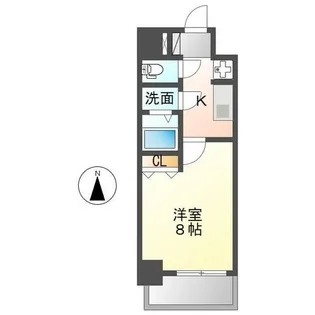 メイクスアート太閤通【3階】の間取り