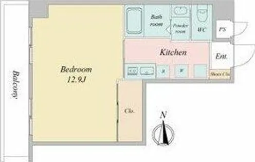 ISM泉【9階】の間取り