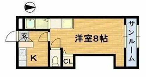 佐野ビル【2階】の間取り