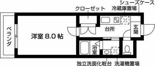 グランテラス八事広路町【1階】の間取り