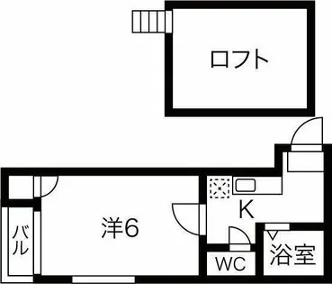 Loft日比野【1階】の間取り