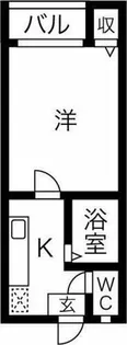 TYK名駅南【1階】の間取り