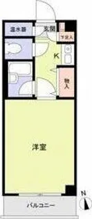ドミール佐久間【2階】の間取り