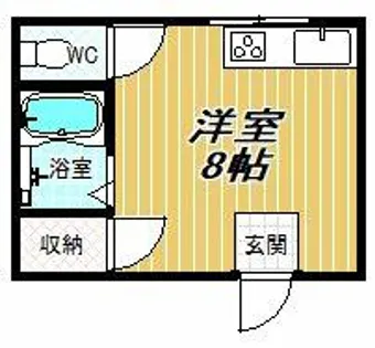 泰松ビル【1階】の間取り