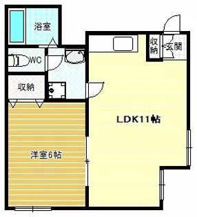 Mライフ【3階】の間取り