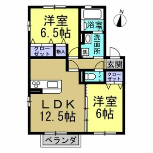 WING23【2階】の間取り