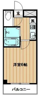 Pポイント【202号室】の間取り