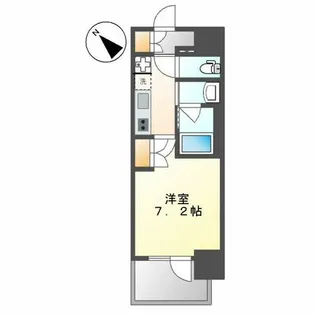 ザ・ライオンズフォーシア今池【602号室】の間取り