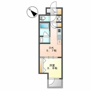 ザ・ライオンズフォーシア今池【901号室】の間取り