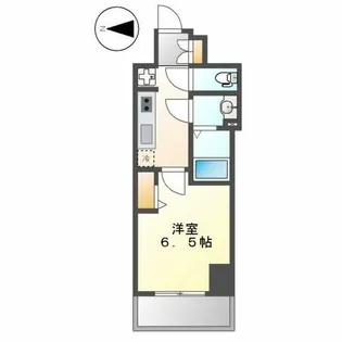 プレサンス大須観音ビザリア【402号室】の間取り