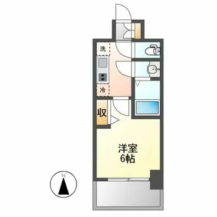 プレサンス名古屋ルーカス【303号室】の間取り