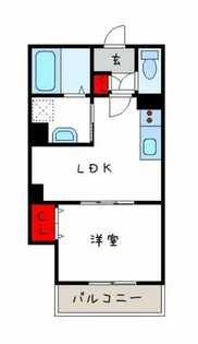 セレニティ長吉出戸【2階】の間取り