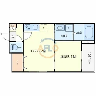 Madder Plain【3階】の間取り