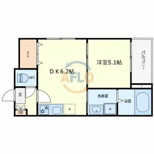 Madder Plain【1階】の間取り