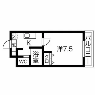 A・city柴田本通【1階】の間取り