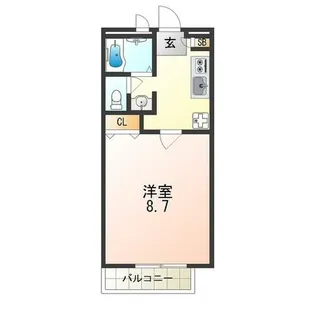 ファミール・シャトル【2階】の間取り