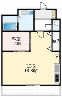 大阪府堺市美原区小寺【マンション】の間取り