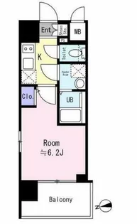 大阪府大阪市生野区中川西1丁目【マンション】の間取り