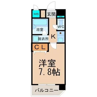 フジハイツIII【5階】の間取り