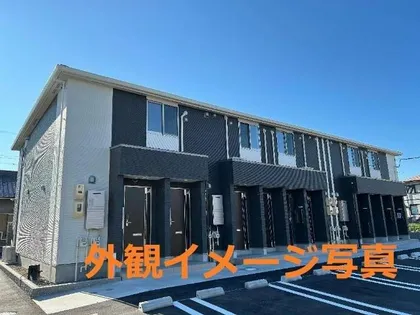 仮)犬山市裏之門新築アパート【1階】の外観