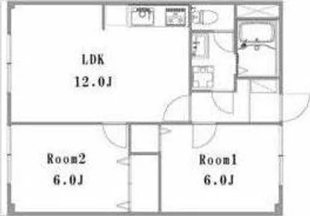 シャルマンハイツ【1階】の間取り