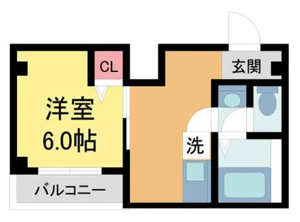 アルル西宮【501号室】の間取り