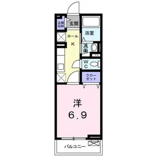 Hermitage【2階】の間取り
