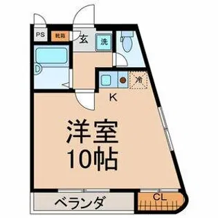 ベイサージュ【2階】の間取り
