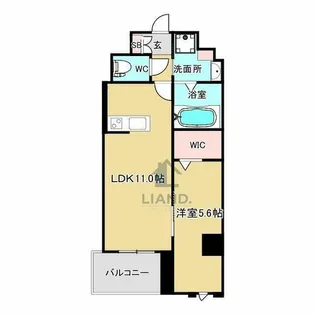 シャンボールなごみ【9階】の間取り