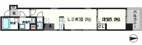 グランツ【2階】の間取り