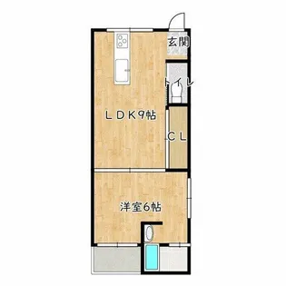 羽衣グリーンハイツ【4階】の間取り